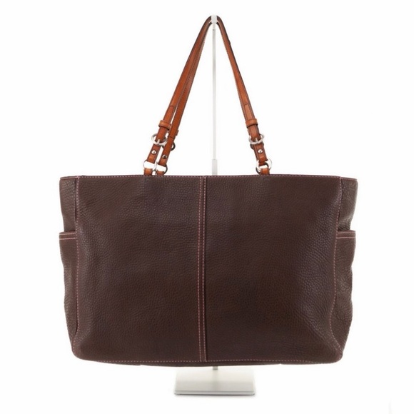 Coach Handbags - 🐝 Coach X-Large Chelsea Brown Pebbled Leather Tote - G063-F10026